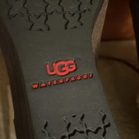NWOT Authentic Ugg Australia Women’s Waterproof Wedge Boots Size Medium …