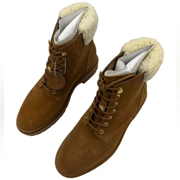 NWOT LAUREN RALPH LAUREN Carlee Suede Boots 7.5
