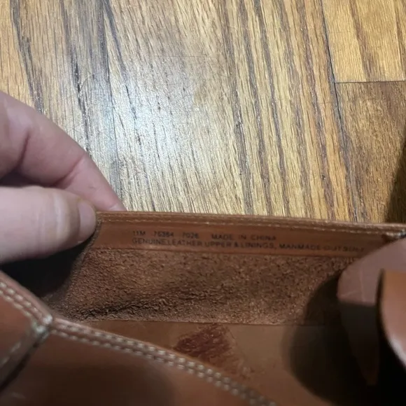 NWOT Men’s Leather Timberland Loafers