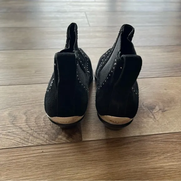 NWOT Rag &amp; Bone Size 5 / 35 Black Suede Westin Bootie Boots Stud
