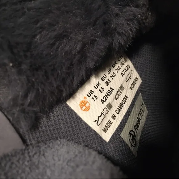 NWOT Timberland Kinsley Faux Fur Waterproof Boots