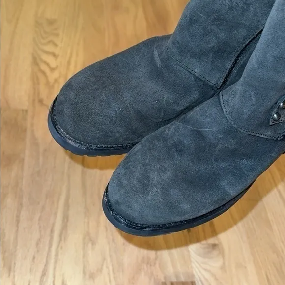 NWOT UGG Niels II Shearling Lined Dark Grey Waterproof Winter Boots Size‎ 6