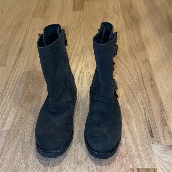 NWOT UGG Niels II Shearling Lined Dark Grey Waterproof Winter Boots Size‎ 6