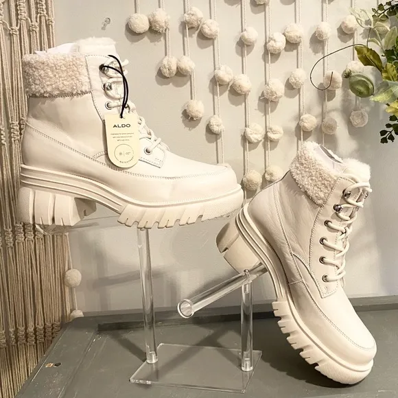 NWT ALDO Marni Lace-up Boot