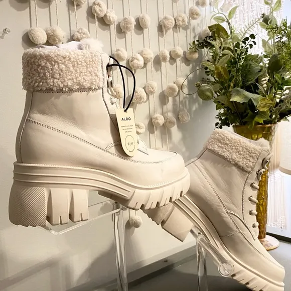 NWT ALDO Marni Lace-up Boot