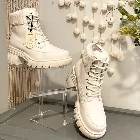 NWT ALDO Marni Lace-up Boot