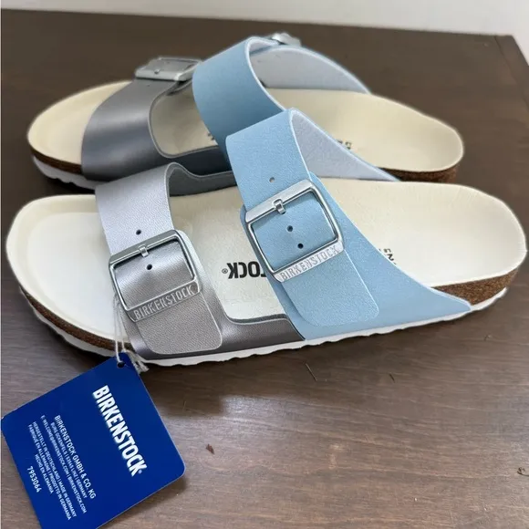 NWT Birkenstock Arizona Split Birko-Flor Sandals •39