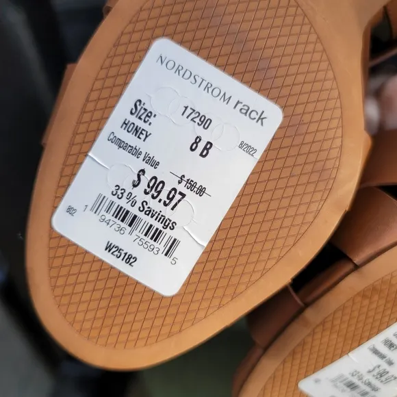 NWT Cole Haan Jamie Stacked Heel Sandals