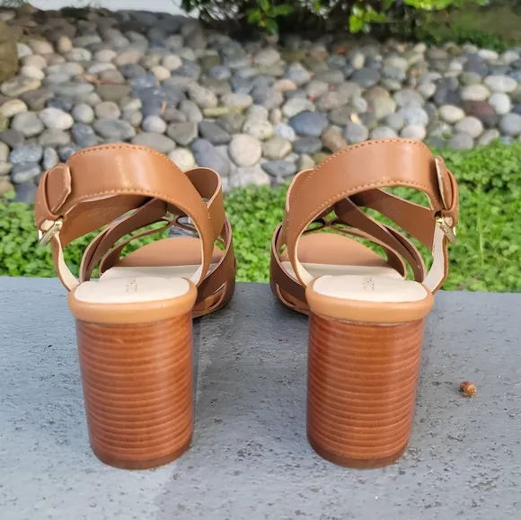 NWT Cole Haan Jamie Stacked Heel Sandals