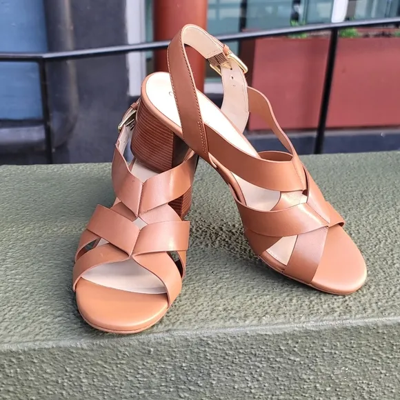 NWT Cole Haan Jamie Stacked Heel Sandals