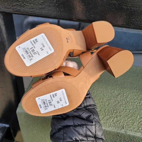 NWT Cole Haan Jamie Stacked Heel Sandals