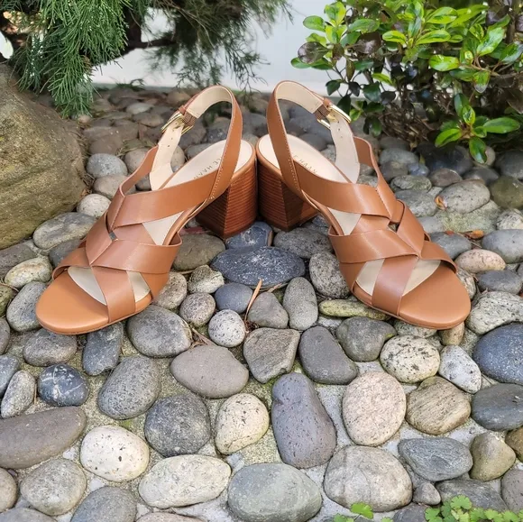 NWT Cole Haan Jamie Stacked Heel Sandals