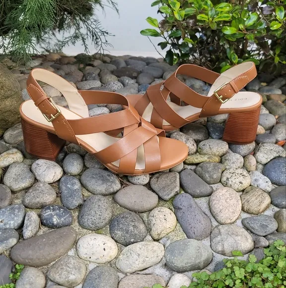 NWT Cole Haan Jamie Stacked Heel Sandals