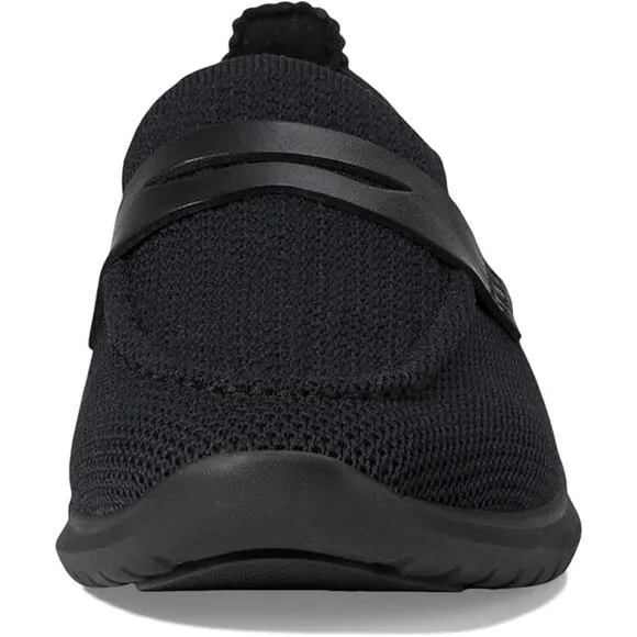NWT Cole Haan Women's Zerogrand Meritt Stitchlite Loafer,Black Knit-Size 7
