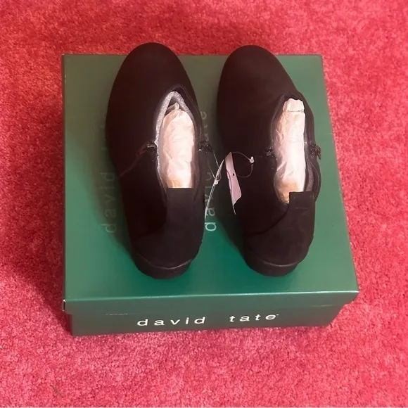 🥾NWT David Tate Waterproof Nubuck/Leather Caddy Boots