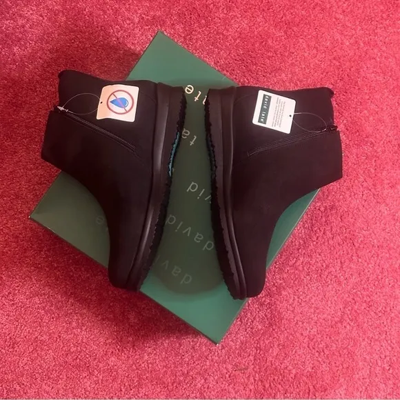 🥾NWT David Tate Waterproof Nubuck/Leather Caddy Boots