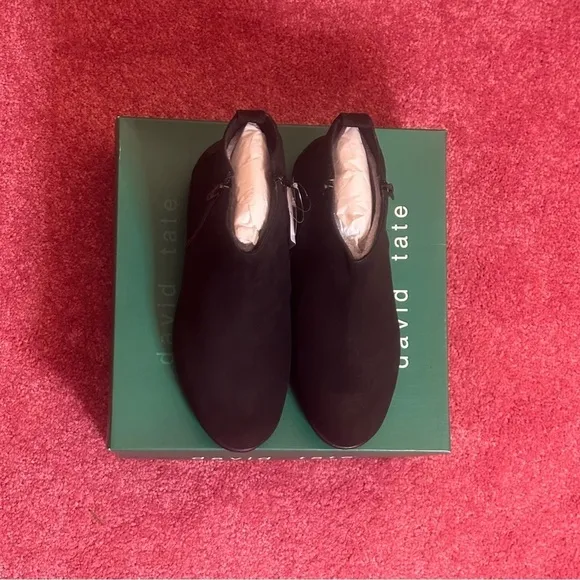 🥾NWT David Tate Waterproof Nubuck/Leather Caddy Boots