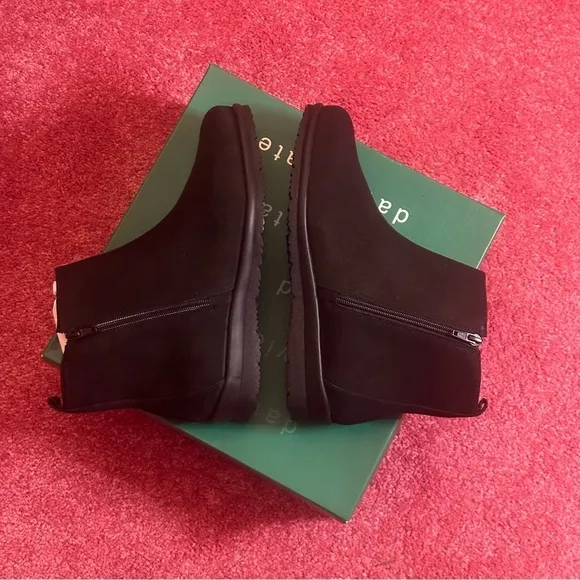 🥾NWT David Tate Waterproof Nubuck/Leather Caddy Boots
