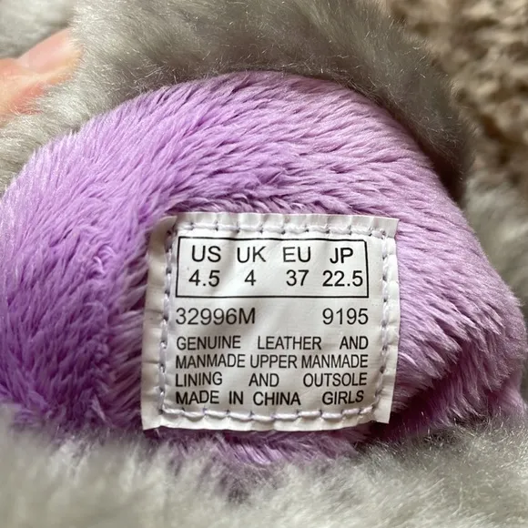 NWT Girl’s Timberland Purple Splash Blaster Boots Size 4.5