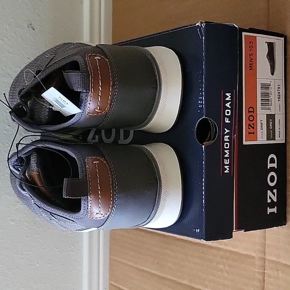 NWT IZOD DRIFT OXFORD CASUAL SHOES FOR MEN'S