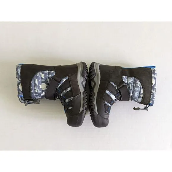 NWT Keen Winterport Neo DT Waterproof Boot Size 8 Steel Gray Brilliant Blue