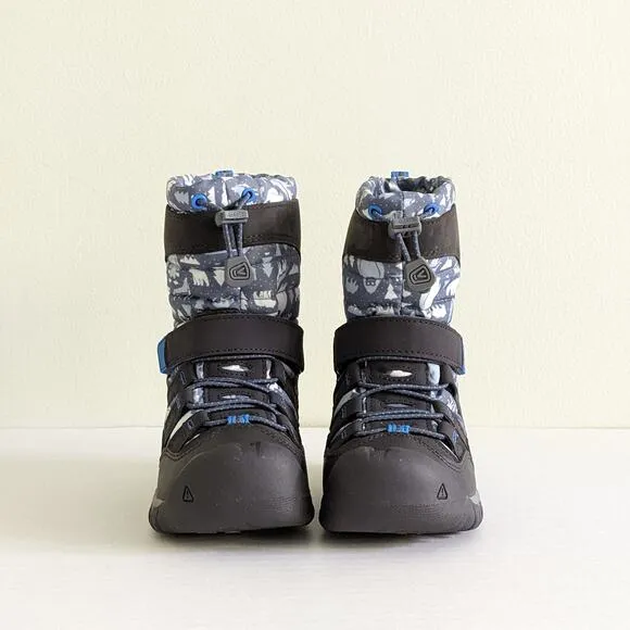 NWT Keen Winterport Neo DT Waterproof Boot Size 8 Steel Gray Brilliant Blue