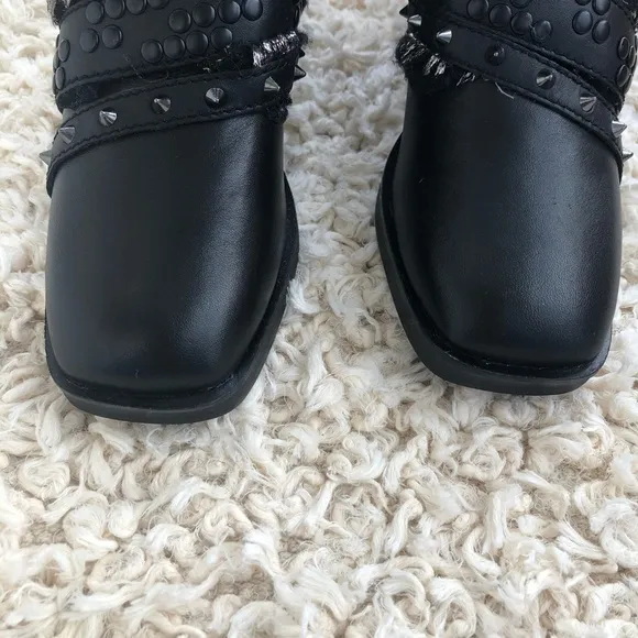 NWT Kelsi Dagger Brooklyn Wallace black boots