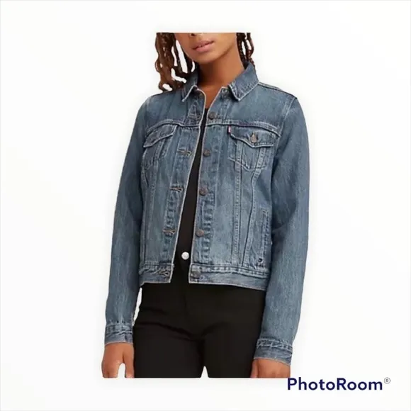 NWT LEVI'S Original Trucker Jean Jacket Size Small