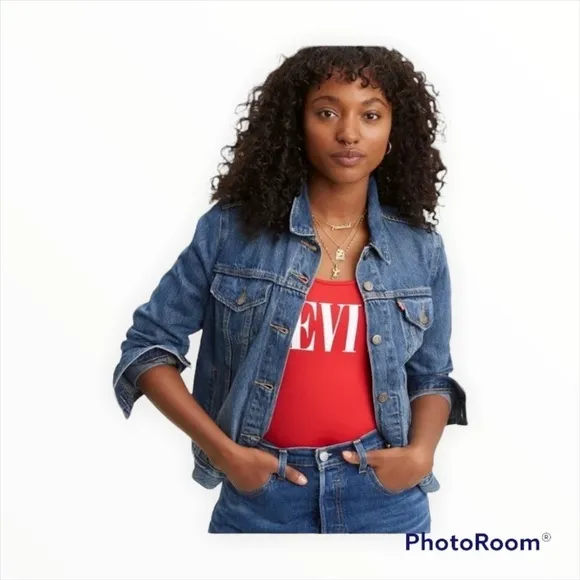 NWT LEVI'S Original Trucker Jean Jacket Size Small