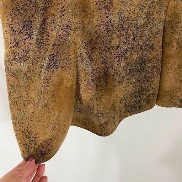 NWT Ranch Wear Faux Leather Skirt