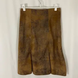 NWT Ranch Wear Faux Leather Skirt