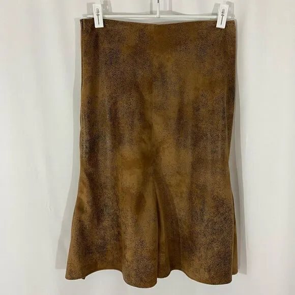 NWT Ranch Wear Faux Leather Skirt