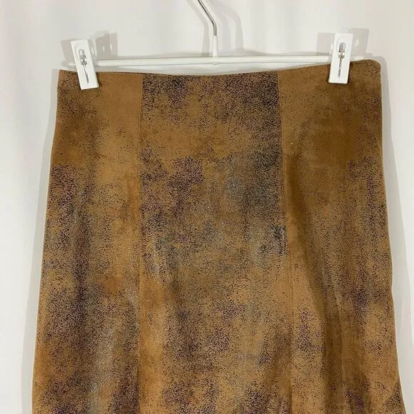 NWT Ranch Wear Faux Leather Skirt