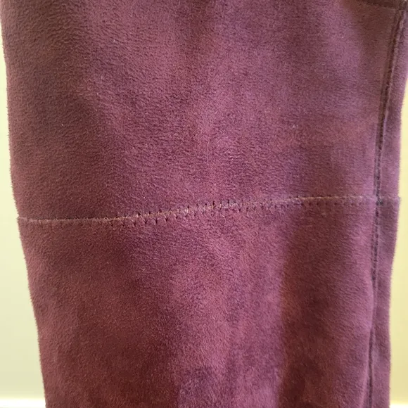 NWT Vince Camuto Suede Over-the-knee boots Burgundy 6.5