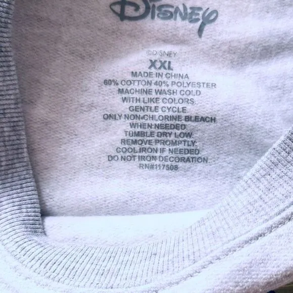 NWT Women's Disney Alice and Wonderland Sweatshirt - Size XXL  ***Item: 0373