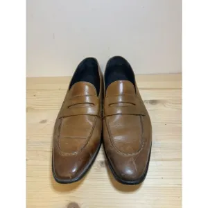 Oliver Sweeney Italy Mens Sz 11 Imola Brown‎ Leather Loafers Shoes H13