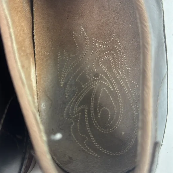 Olukai Honolulu Lace Dark Brown Leather Rubber Sole Casual shoes