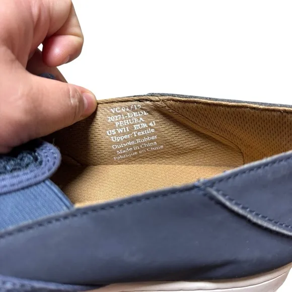 Olukai Lae‘ahi Men’s Breathable Slip-On Shoes Blue Size 11