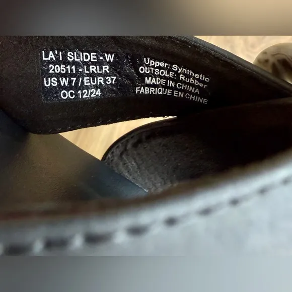 Olukai La‘i Slide Sandals Lava Rock Size 7 LNC