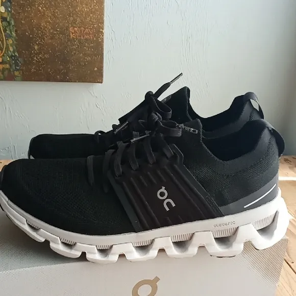 On Running Women's Black Athletic Shoes