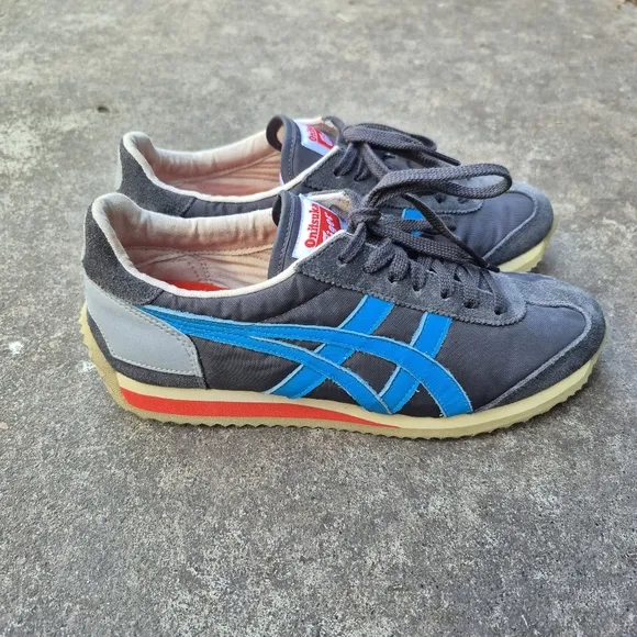Onitsuka Tiger California 78 Vin Sneakers Men's US Size 4 Shoes Gray Blue Japan