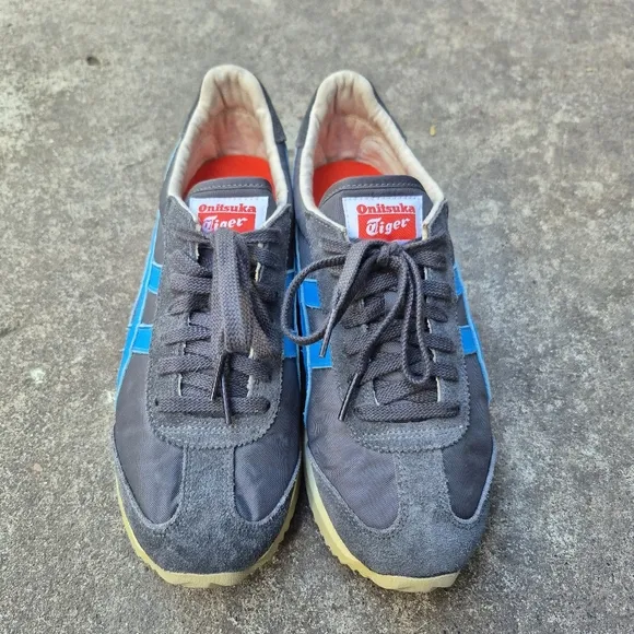 Onitsuka Tiger California 78 Vin Sneakers Men's US Size 4 Shoes Gray Blue Japan