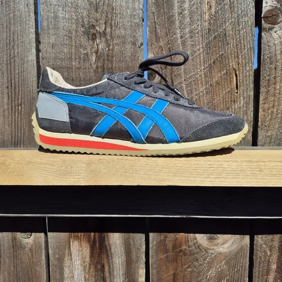 Onitsuka Tiger California 78 Vin Sneakers Men's US Size 4 Shoes Gray Blue Japan