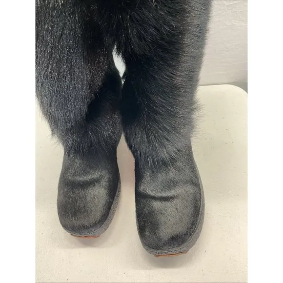 oscar sport fur boots Black Size 8 Women’s 38