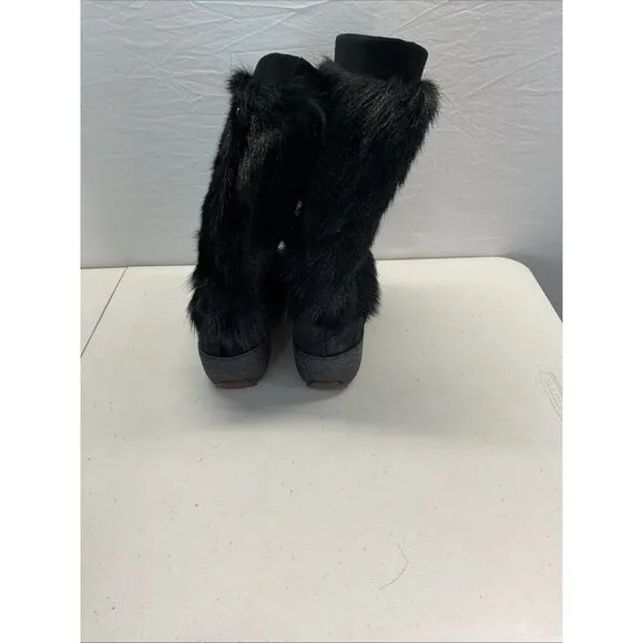 oscar sport fur boots Black Size 8 Women’s 38