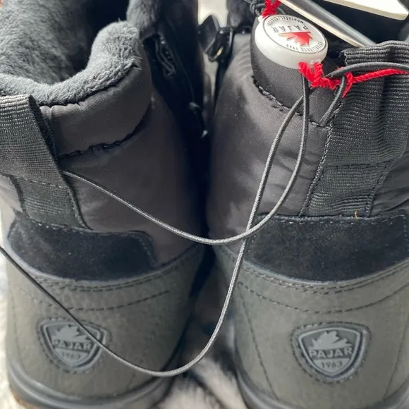 Pajar Size 10 Black Winter Boots