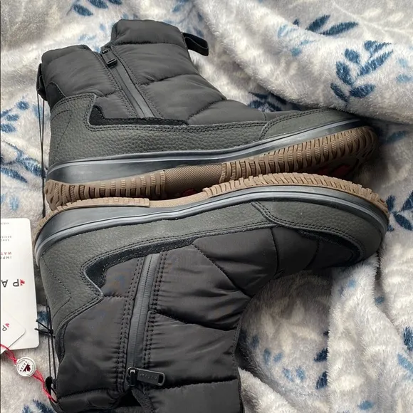 Pajar Size 10 Black Winter Boots