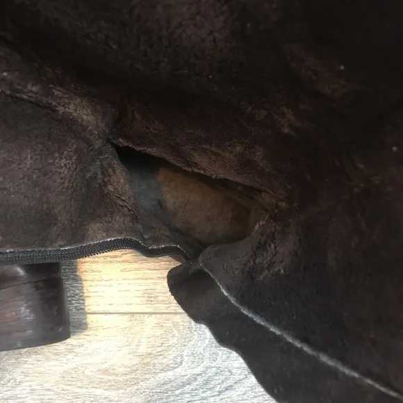 PAJAR Vintage Brown Suede/Leather Riding Boots