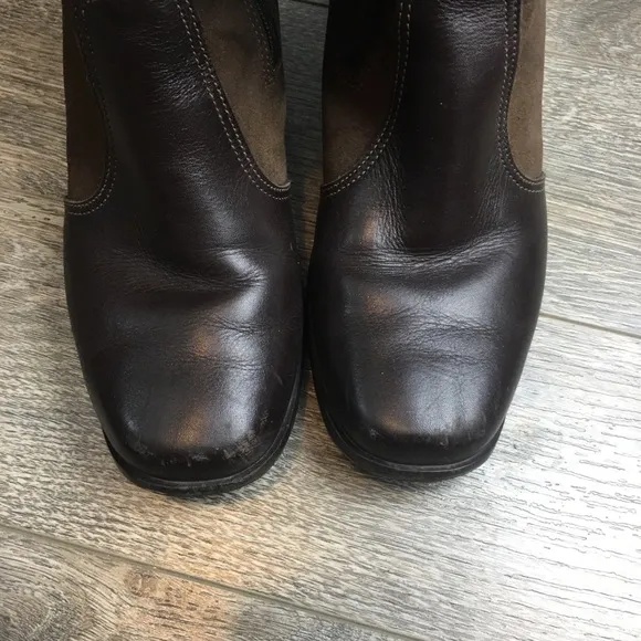 PAJAR Vintage Brown Suede/Leather Riding Boots