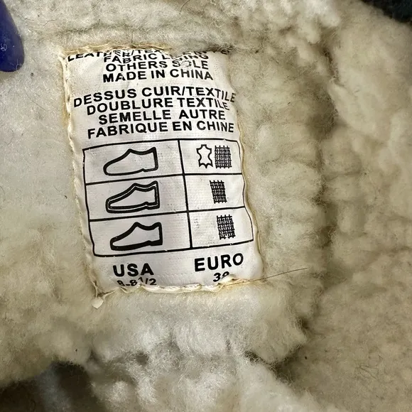 PAJAR Winter Women Grip Sherpa Line Lace Up Tall Insulated Boots US  8-8.5 EU 39